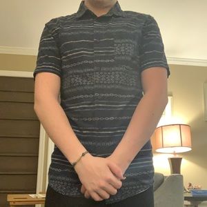 Small, Jay Jays patterned collared shirt